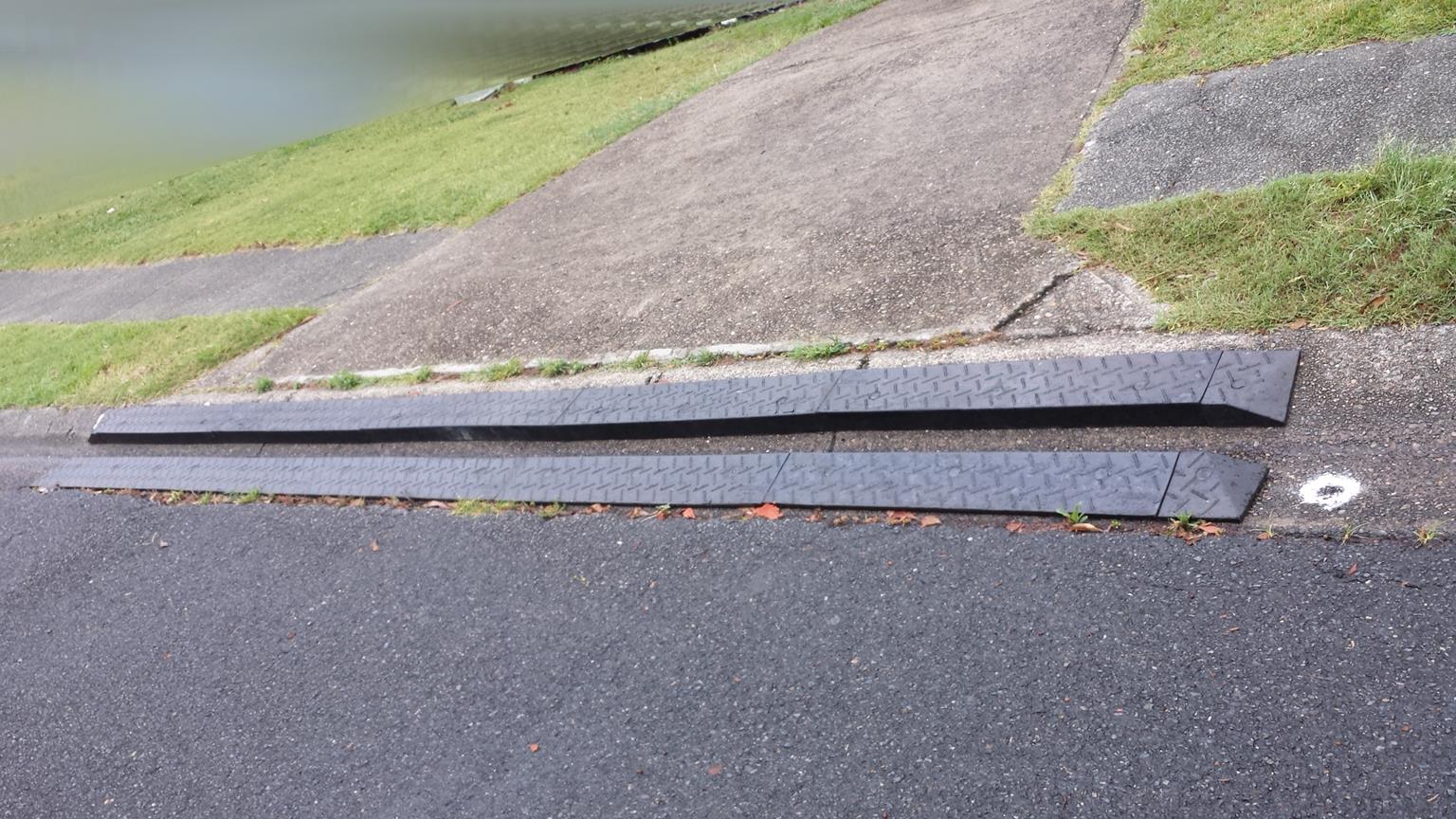 gutter ramp