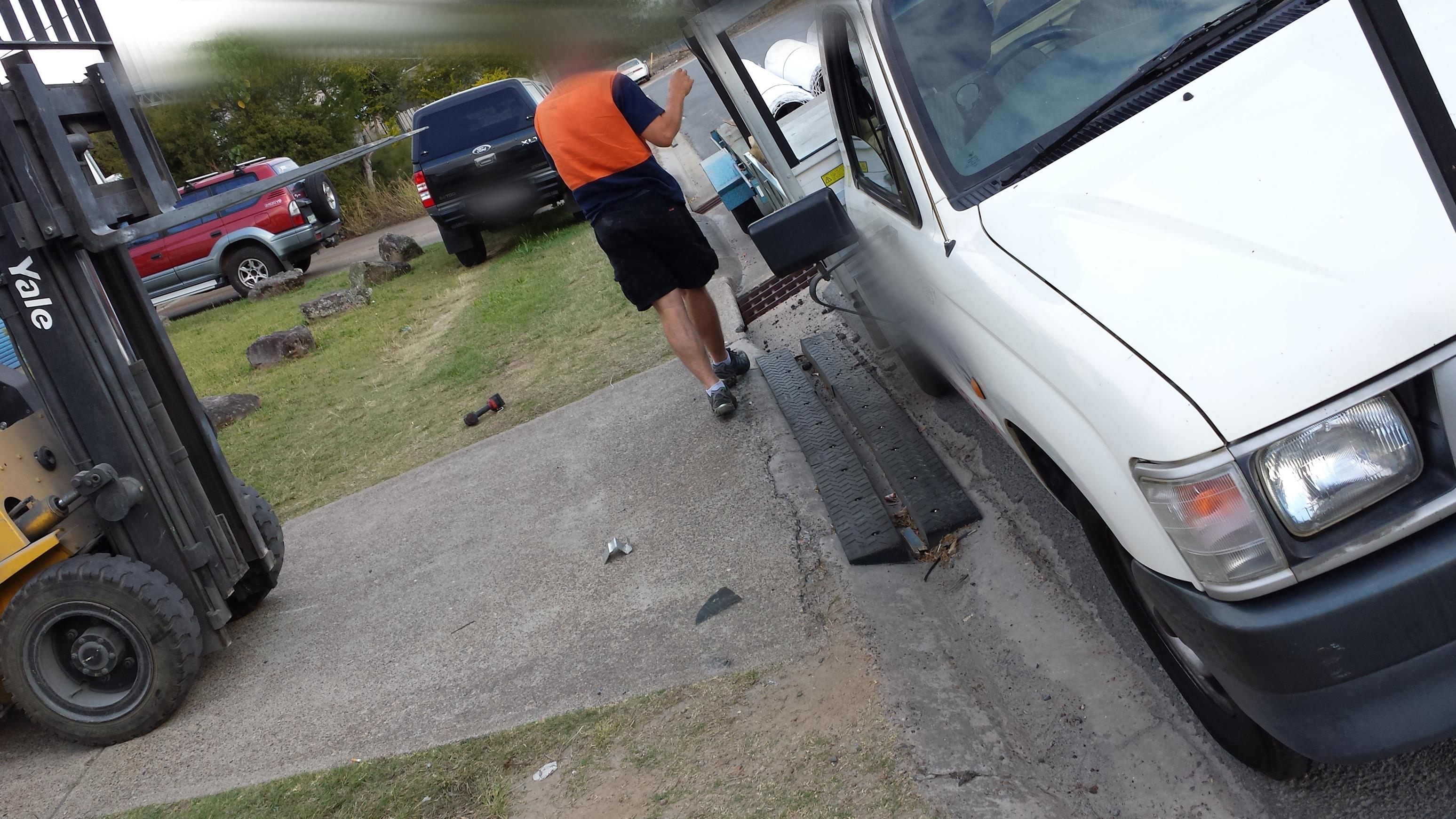 bottom car scraping